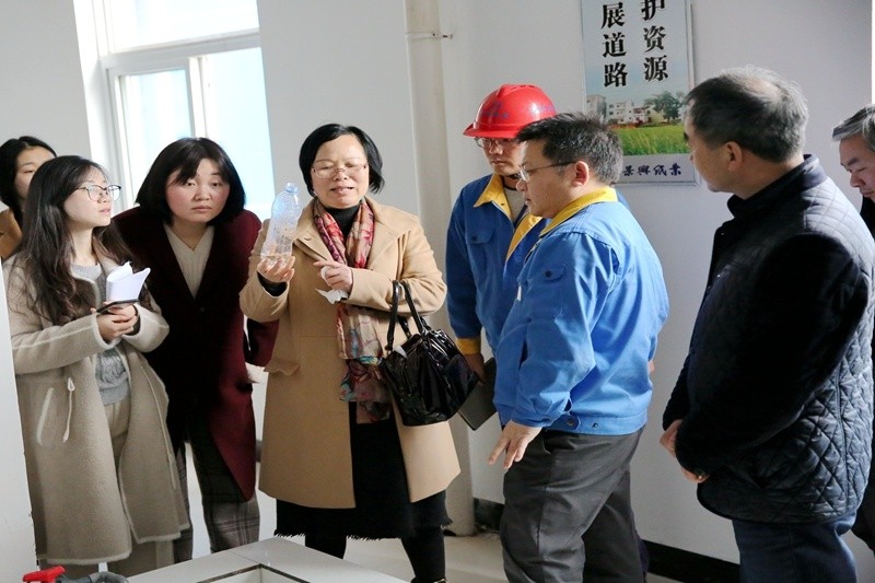 2019年3月8日，时任浙江省水利厅水资源管理处副调研员沈仁英莅临金彩汇官网调研指导